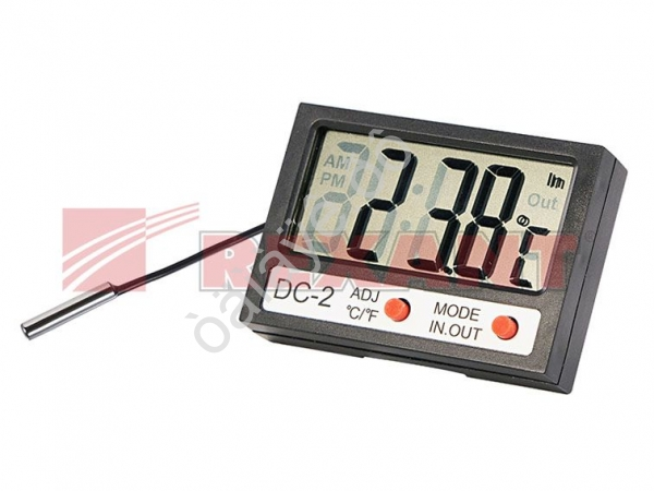 Термометр REXANT комнатно-уличный с часами Термометр REXANT комнатно-уличный с часами