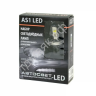 Светодиод 12-24V H4 6SMD P43t WHITE 6500K Автосвет