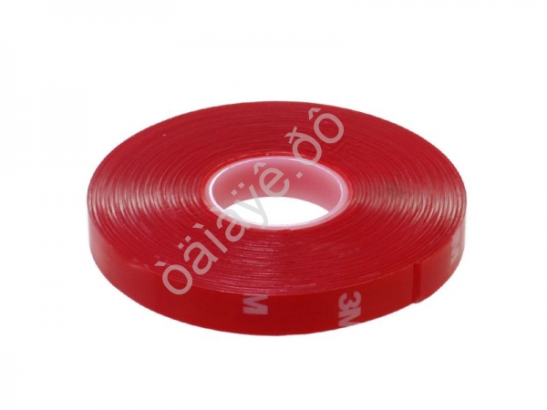 Скотч двусторонний прозрачный "3М" 10мм * 5м/1/12/384_