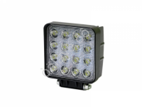 Фара светодиод. дополнит. 16 Cree smd 48 Вт, 10-30 В, квадратн.,дл.105мм 1/20_