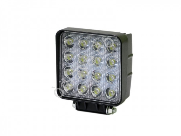 Фара светодиод. дополнит. 16 Cree smd 48 Вт, 10-30 В, квадратн.,дл.105мм 1/20_