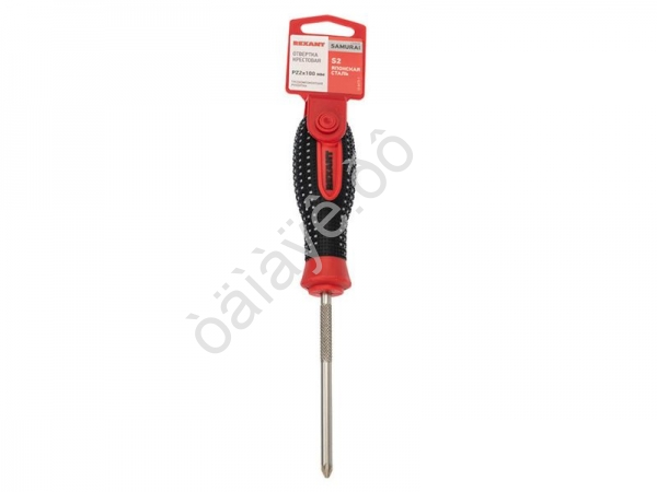 Отвертка крестовая "REXANT" PZ 2х100мм /1/12