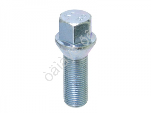 Болт М14*1,25*32, конус, ключ 17, цинк /20