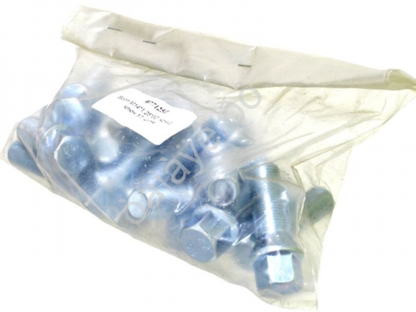 Болт М14*1,25*32, конус, ключ 17, цинк /20