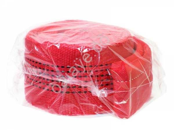 Трос буксировочный лента М5 20т, 5м, шириной 80мм с петлями Трос буксировочный лента М5 20т, 5м, шириной 80мм с петлями