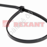 Хомут пластиковый 3,6х300 REXANT черный (в уп.100шт) /1/10/100