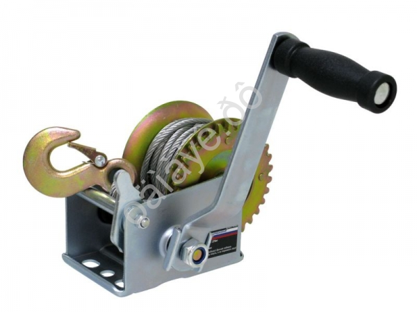 Лебедка барабанная, 270кг, трос 4мм*8м,МТ 1/6_ Лебедка барабанная, 270кг, трос 4мм*8м,МТ 1/6_