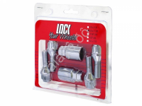 Болты секретные М12*1,25*28мм, конус, 2 ключа (SC)