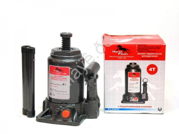 Домкрат гидравлический  4т. двухплунжерный малый /4