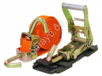 Стяжка груза для АВТОВОЗОВ 4/8т, 3м, ширина 40мм, полиэстер Маякавто /1/6