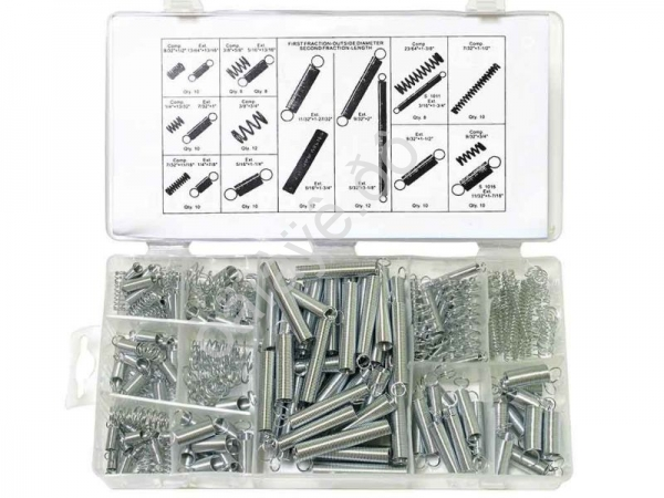 Набор крепежный(пружины, сжатые, растянутые) МАЯКАВТО™ 200шт 1/20_ Набор крепежный(пружины, сжатые, растянутые) МАЯКАВТО™ 200шт 1/20_