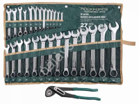 Ключи комбинированные, набор 27пр RockForce