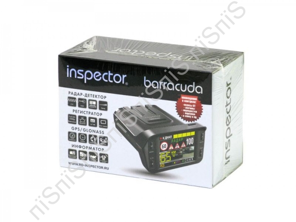 Антирадар-видеорегистратор INSPECTOR  BARRACUDA  FHD GPS