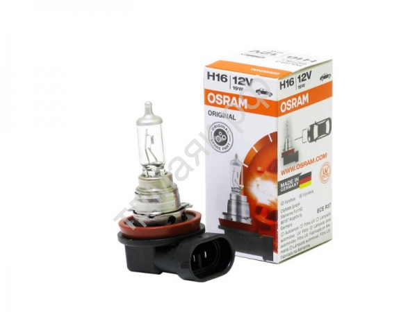 Лампа Osram H16 12V19W PGJ19-3 ORIGINAL LINE