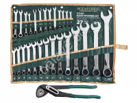 Ключи комбинированные, набор 27пр RockForce