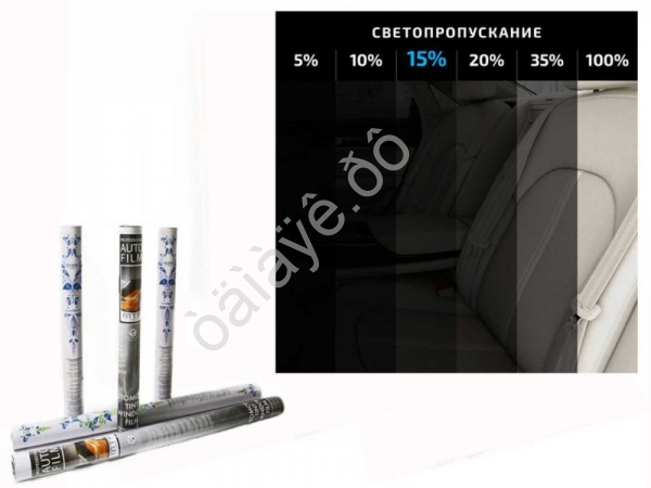 Плёнка тонировочная MTF "Америка" 15% (0.5м х 3м) /1/30 Плёнка тонировочная MTF "Америка" 15% (0.5м х 3м) /1/30