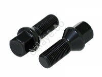 Болт М14*1,50*28, конус, ключ 17, черный хром /20