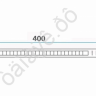 Хомут пластиковый 4.8х400 REXANT белый 1уп./100шт /1/10/50