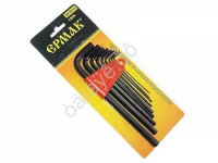 Набор ключей-шестигран. 1,5-10мм, 9шт. (014) ЕРМАК