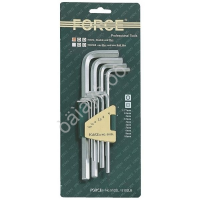 F5102L Набор ключей-шестигран. длинных 10пред  /1/10