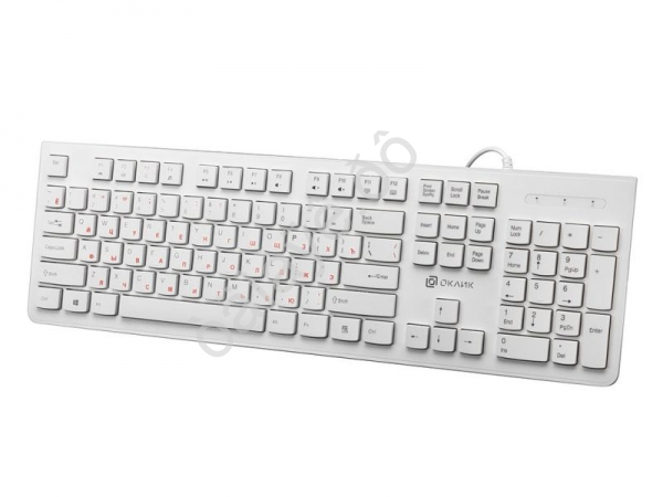 Клавиатура компьютерная USB Oklick 505м (черная)