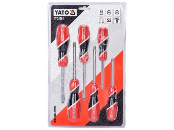 Набор отверток 6 предметов YATO Набор отверток 6 предметов YATO