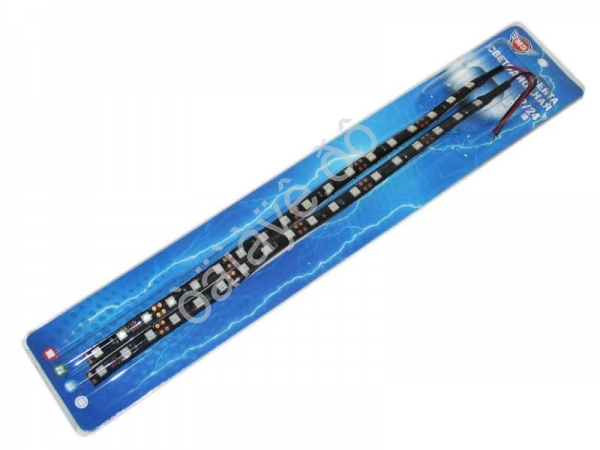 Лента 18 SMD 5050 30см зеленая (черная осн.), (блистер, 2шт.) М5 1/250_ Лента 18 SMD 5050 30см зеленая (черная осн.), (блистер, 2шт.) М5 1/250_