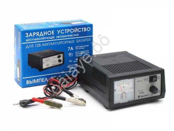 Зарядное устройство Вымпел-28 (заряд-разряд, автомат,0-7А,12В, стрелочный амперметр) Зарядное устройство Вымпел-28 (заряд-разряд, автомат,0-7А,12В, стрелочный амперметр)