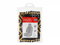 Накидка на сиденье массажная, деревянные шарики, светлое дерево ЕРМАК  /1/12