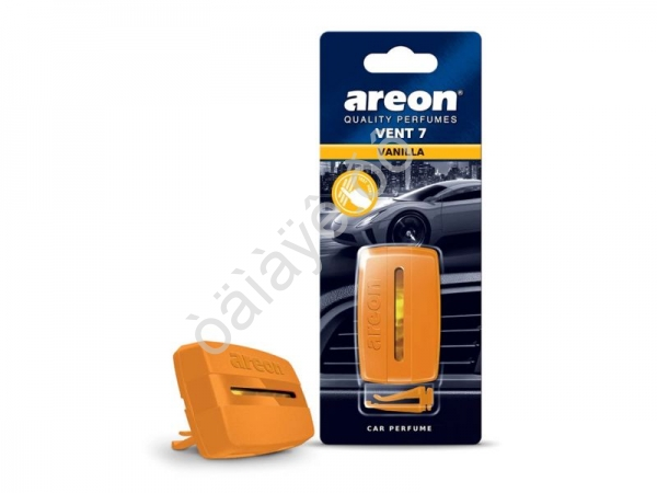 Освежитель воздуха "Аreon VENT 7" на дефлектор, VanillaВаниль /1/24