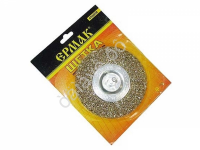 Щетка металл. д/дрели 100мм  ЕРМАК