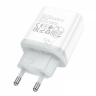 СЗУ 220В,  1хType-C (20W), белый HOCO C104A (13шт в уп) Hoco