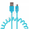 USB кабель Type-C, спиральный, 1,5А, FORZA