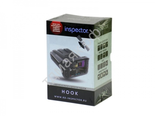 Антирадар-видеорегистратор INSPECTOR HOOK Full HD GPS