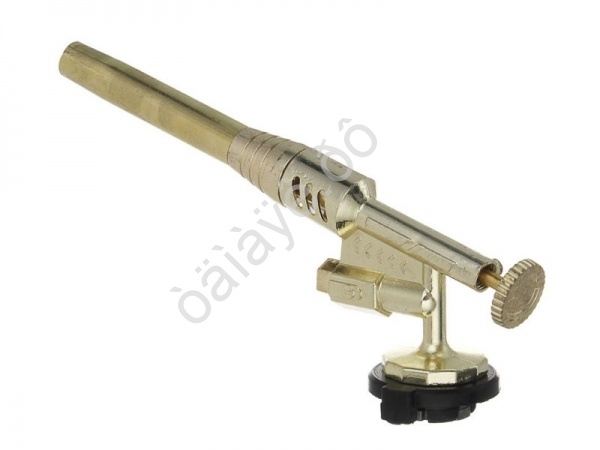 Горелка газовая, с пьезорозжигом цанг. захват, сопло 12мм, 1,3 кВт, холод.сопло,18,1х4,9х4,3см ЕРМАК