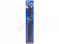 Лента  18 SMD 5050 30см красная (черная осн.), (блистер, 2шт.) М5 1/250_