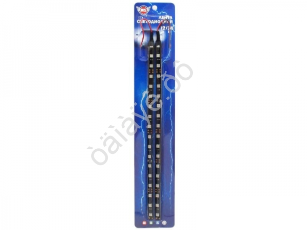 Лента 18 SMD 5050 30см красная (черная осн.), (блистер, 2шт.) М5 1/250_ Лента 18 SMD 5050 30см красная (черная осн.), (блистер, 2шт.) М5 1/250_