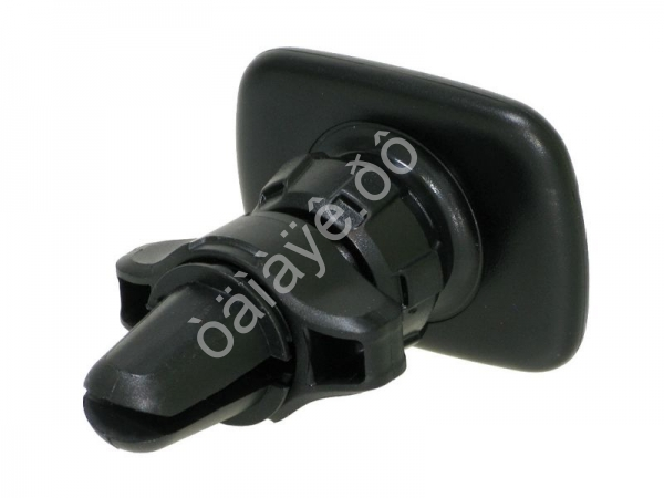 Держатель телефона на дефлектор, магнитный, черный HOCO СА65