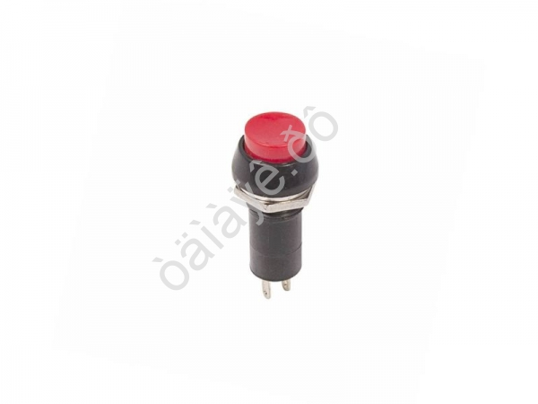 Кнопка 250v 1A(2c) ON-(OFF) красна1/10 Кнопка 250v 1A(2c) ON-(OFF) красна1/10