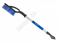 Щетка  для снега со скребком, удлиненная, 4-х рядная щетина (81 см) CU-88 luxe /1/12