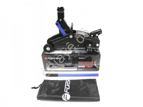 Домкрат подкатной гидравлический 2 т (h min - 15мм, h max - 310мм) Forsage Домкрат подкатной гидравлический 2 т (h min - 15мм, h max - 310мм) Forsage