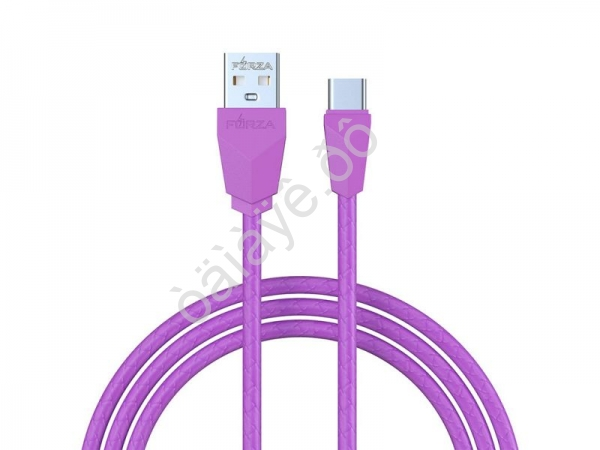 USB кабель Type-C, Комфорт, 1м, 1А, PVC, FORZA USB кабель Type-C, Комфорт, 1м, 1А, PVC, FORZA