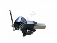 Тиски стальные поворотные с наковальней 150мм (6") Forsage