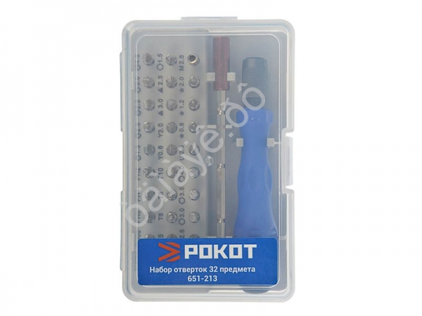 Набор отвёрток 32пр. РОКОТ