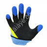 Перчатки прорезиненные с ПУ пальчиками (4цветные)  /12