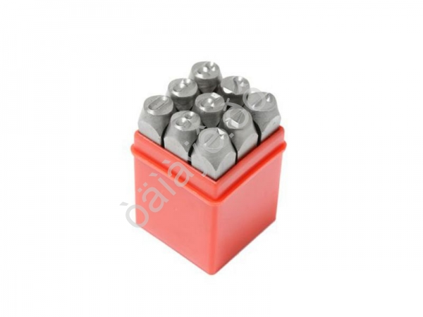 Штампы цифровые 6мм, набор 9пр. Forsage Штампы цифровые 6мм, набор 9пр. Forsage