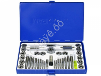 Набор метчиков и плашек метрический 40пр. (подшипниковая сталь) МАЯКАВТО™ /1/10_