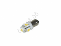 Светодиод 12V T 8 5SMD BA9S WHITE "Маяк" /10