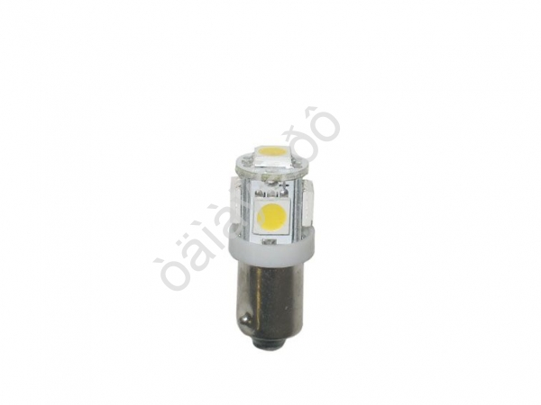 Светодиод 12V T 8 5SMD BA9S WHITE "Маяк" /10
