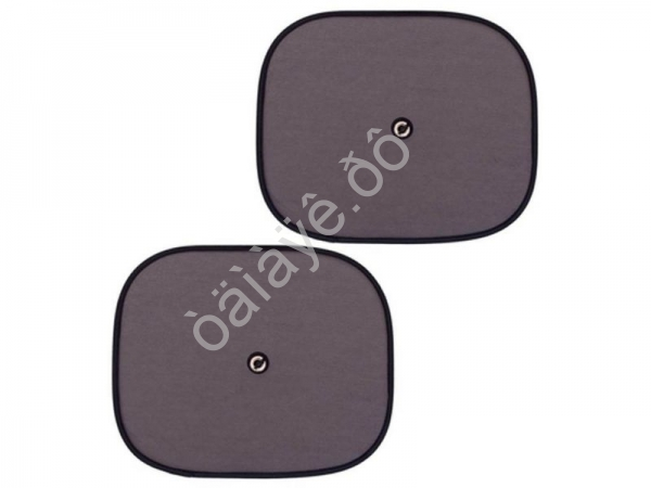 Шторка на боковое стекло на присоске 44х36см,чёрные, 110052ВК 1/100